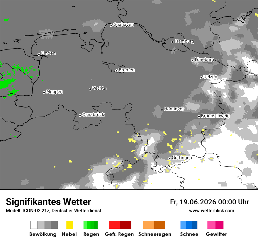 Signifikantes Wetter