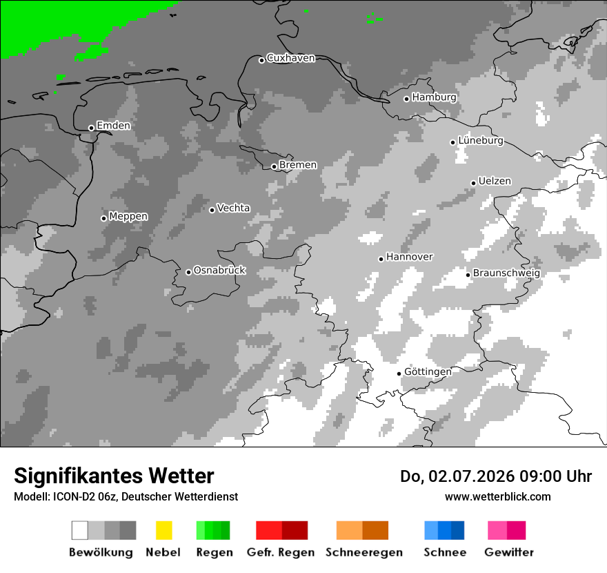 Signifikantes Wetter
