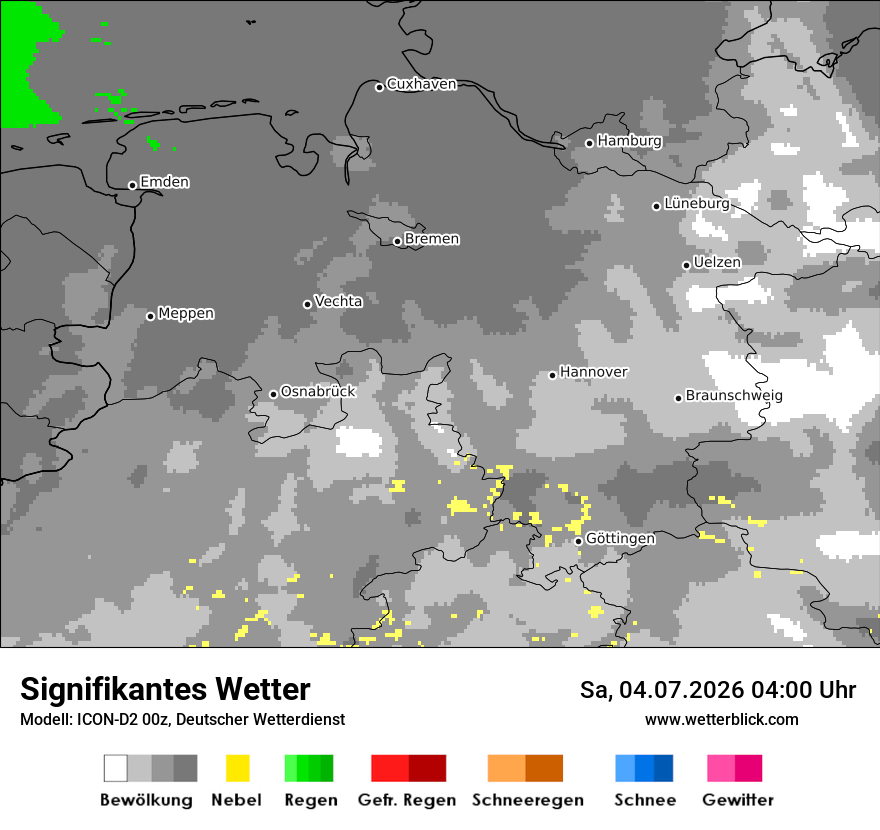 Signifikantes Wetter