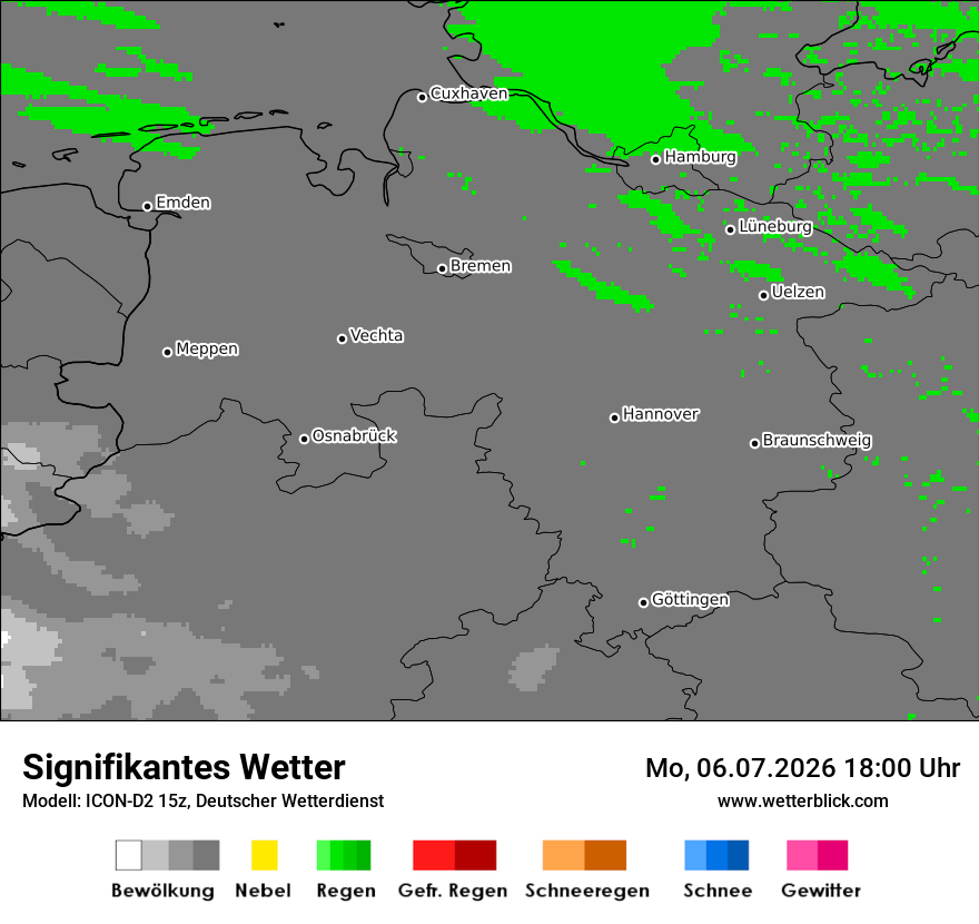 Signifikantes Wetter