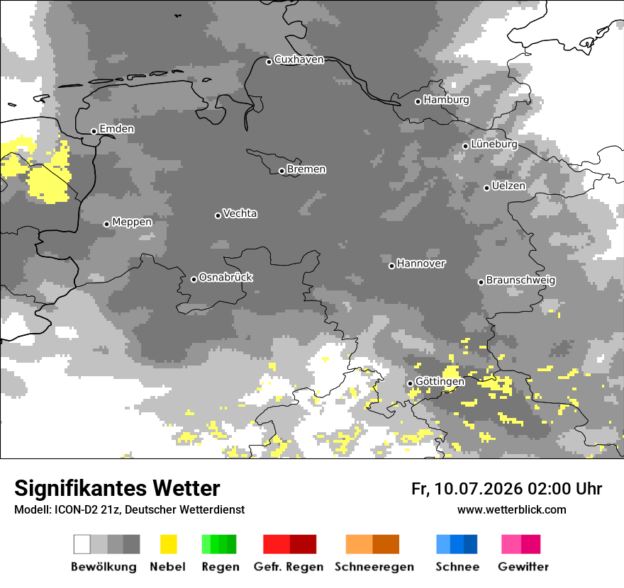 Signifikantes Wetter