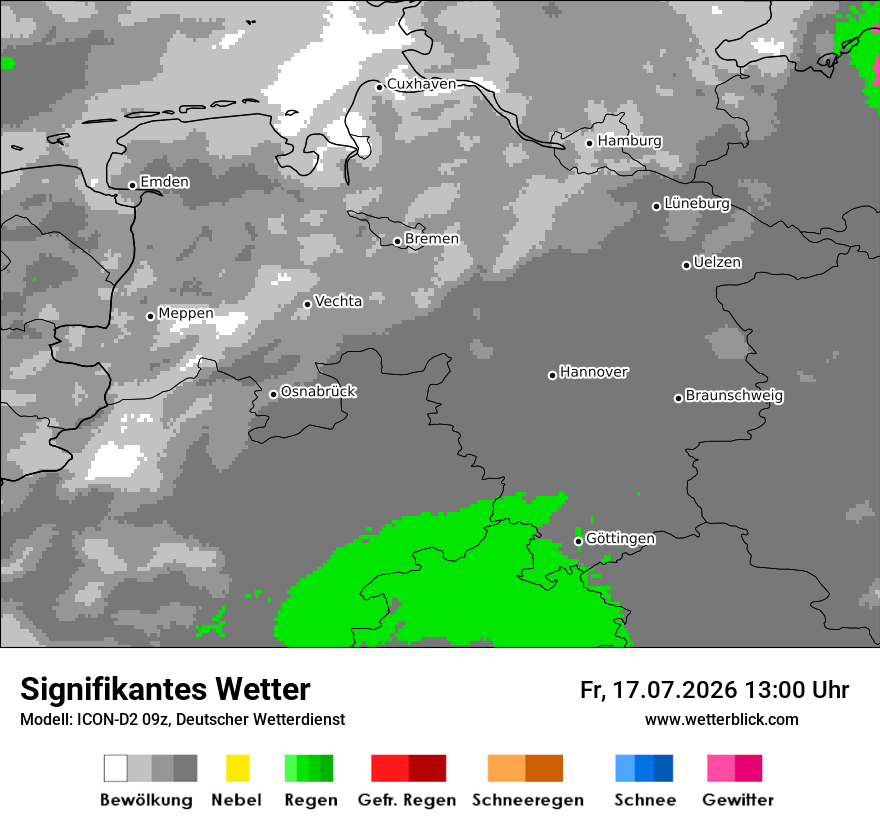 Signifikantes Wetter