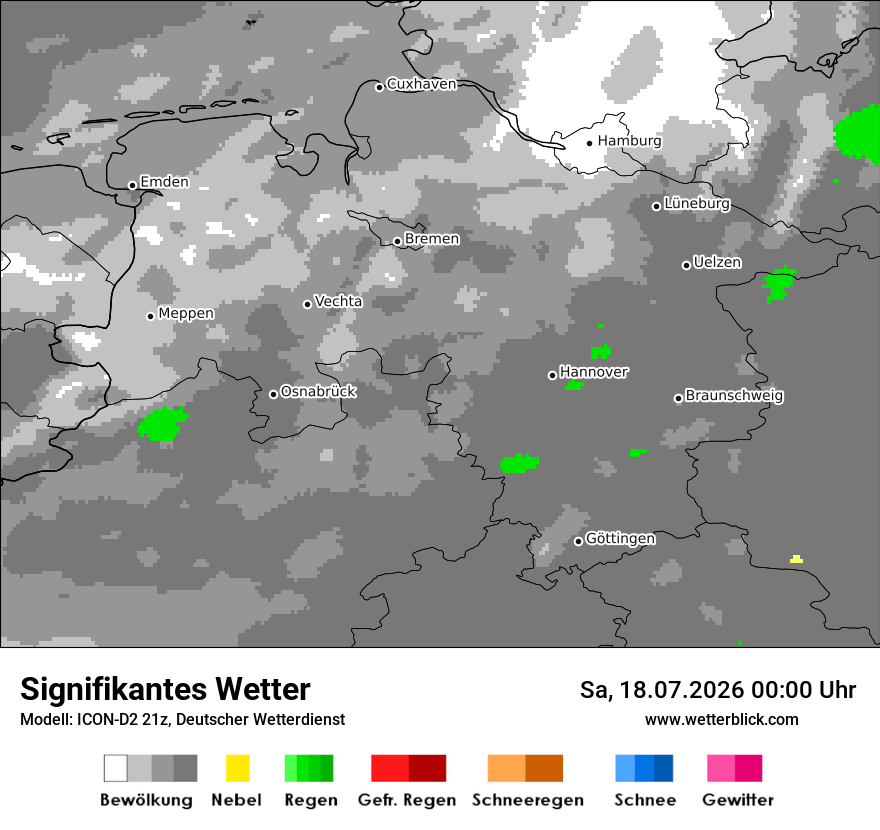 Signifikantes Wetter