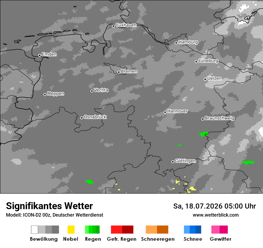 Signifikantes Wetter
