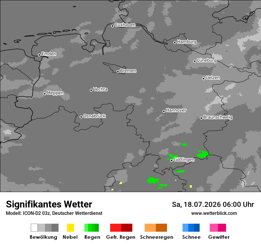 Signifikantes Wetter