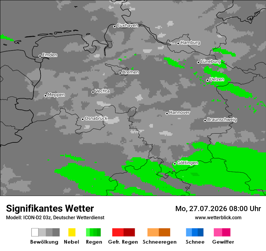 Signifikantes Wetter