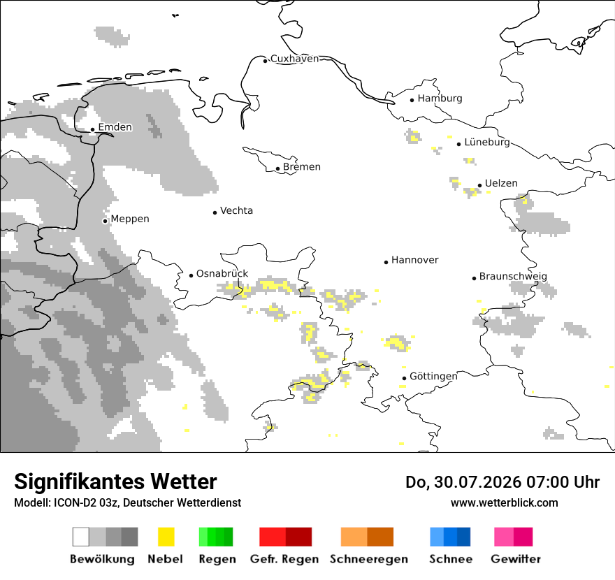 Signifikantes Wetter