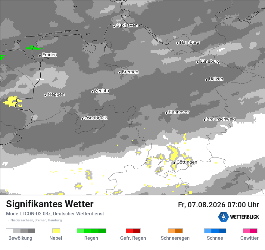 Signifikantes Wetter