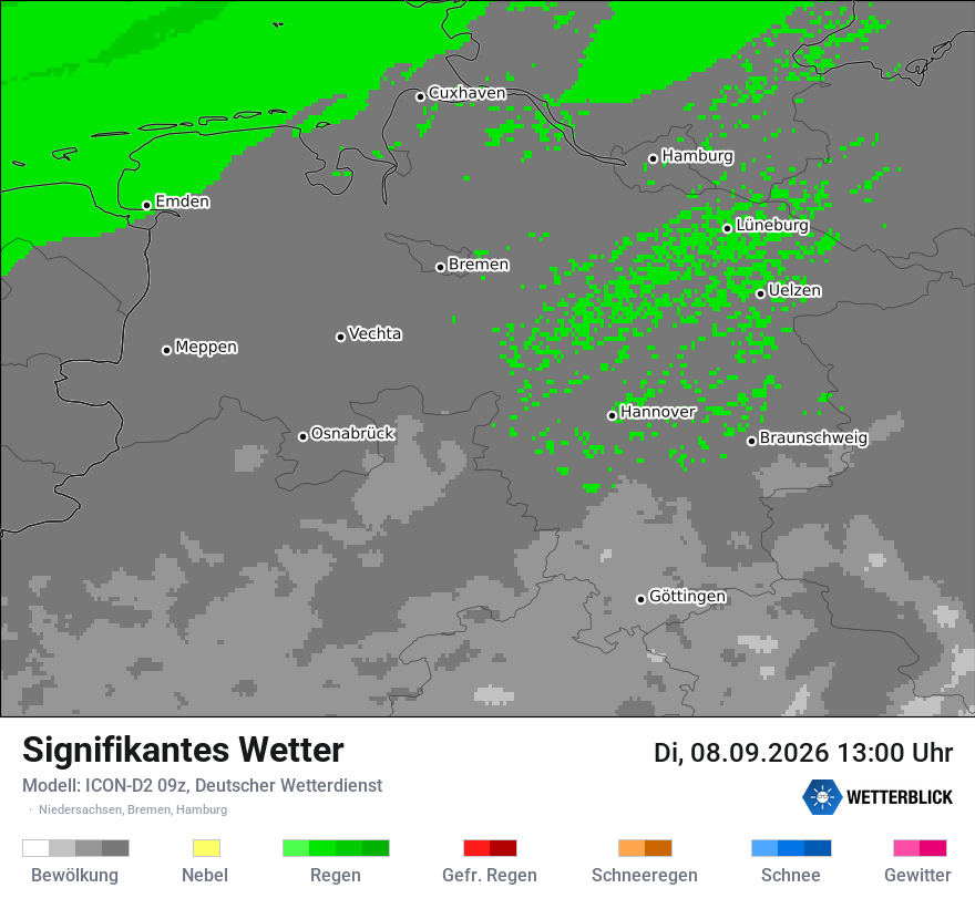 Signifikantes Wetter