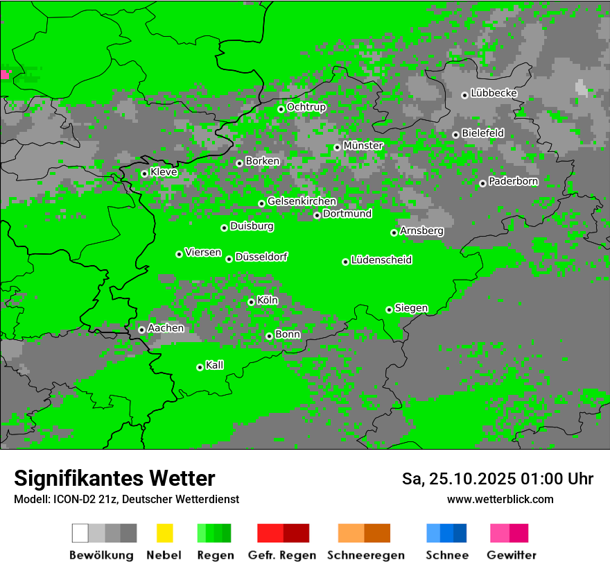 Modellkarten Signifikantes Wetter Modellkarten Signifikantes Wetter