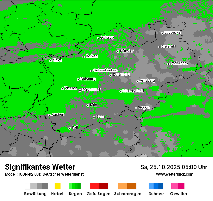 Modellkarten Signifikantes Wetter Modellkarten Signifikantes Wetter