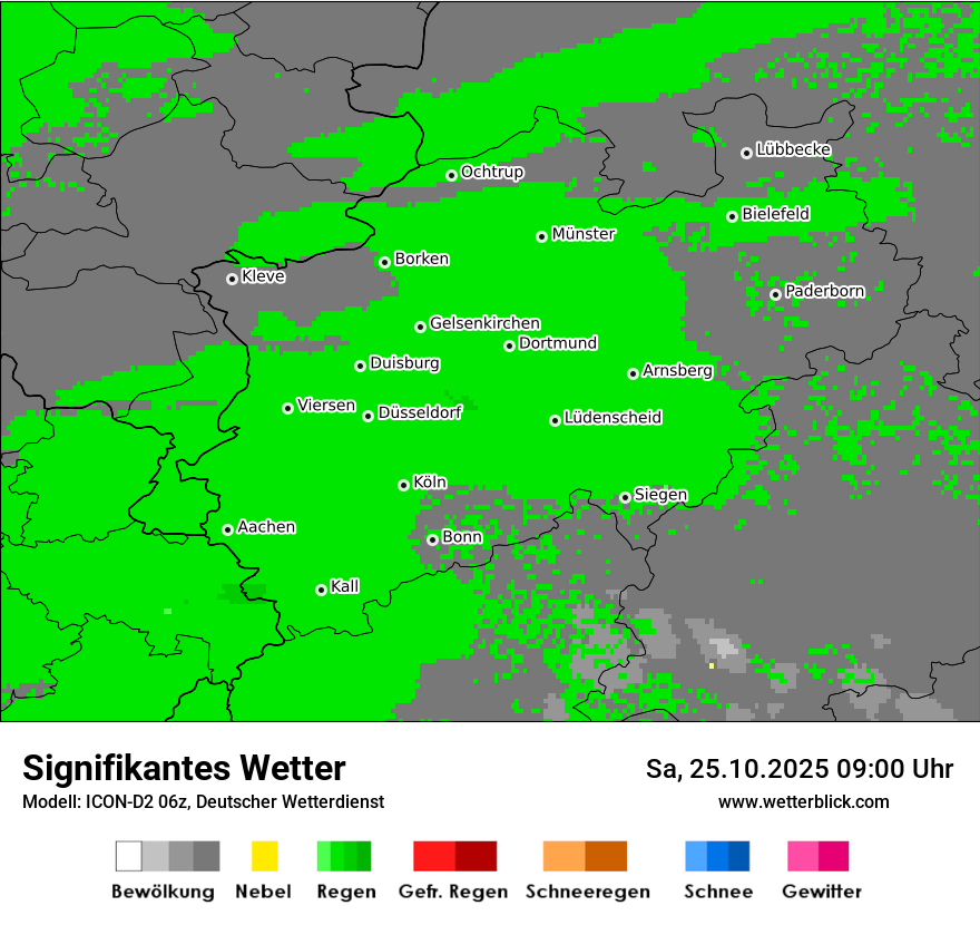 Modellkarten Signifikantes Wetter Modellkarten Signifikantes Wetter