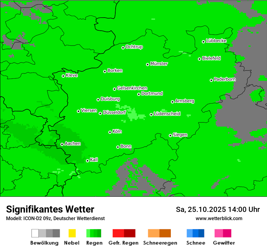 Modellkarten Signifikantes Wetter Modellkarten Signifikantes Wetter
