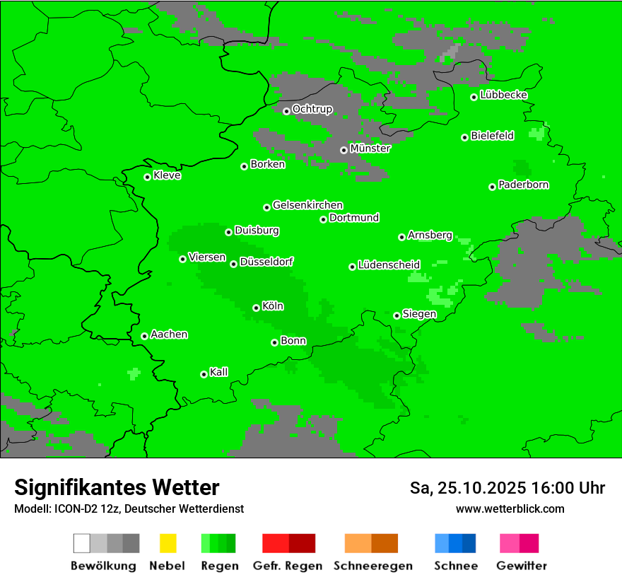 Modellkarten Signifikantes Wetter Modellkarten Signifikantes Wetter
