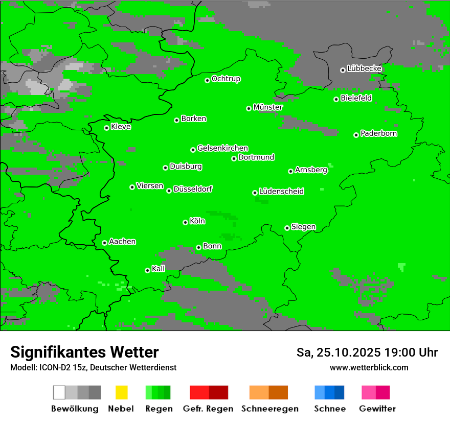 Modellkarten Signifikantes Wetter Modellkarten Signifikantes Wetter