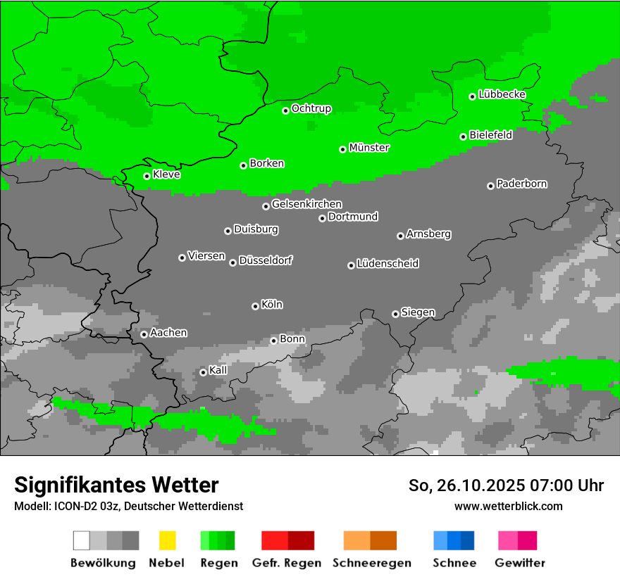 Modellkarten Signifikantes Wetter Modellkarten Signifikantes Wetter