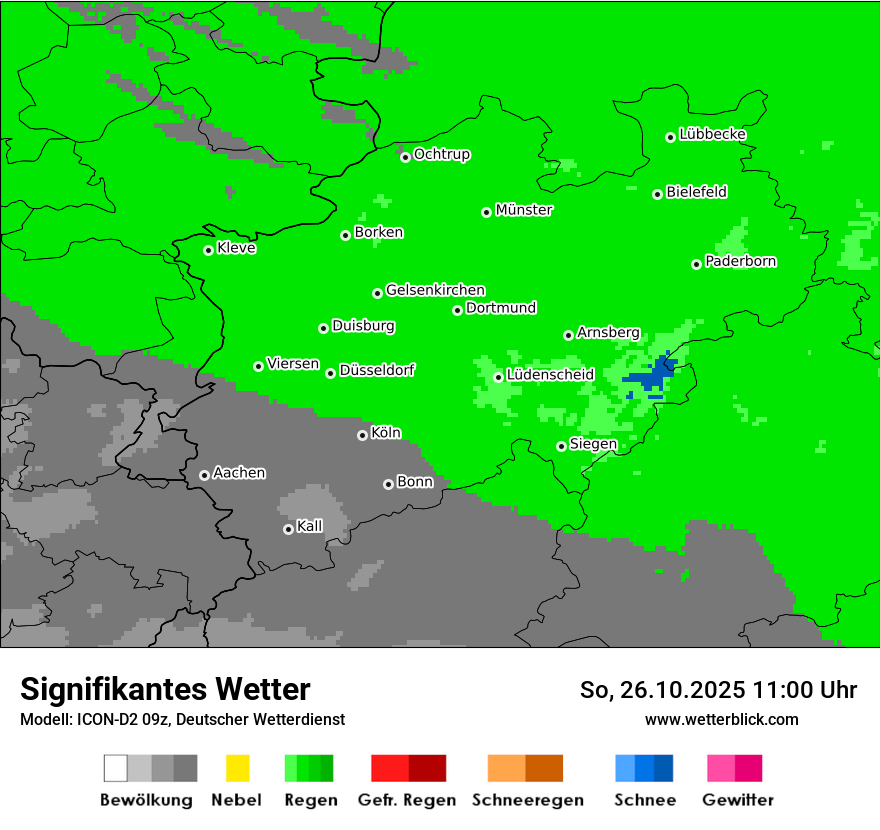 Modellkarten Signifikantes Wetter Modellkarten Signifikantes Wetter