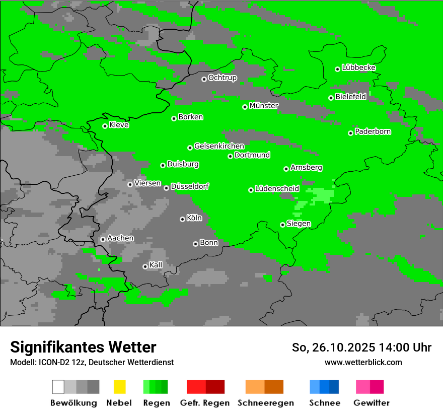 Modellkarten Signifikantes Wetter Modellkarten Signifikantes Wetter