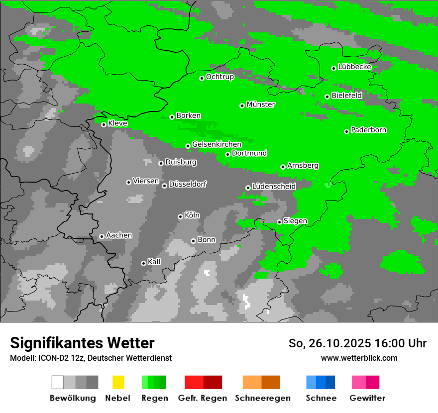 Modellkarten Signifikantes Wetter Modellkarten Signifikantes Wetter