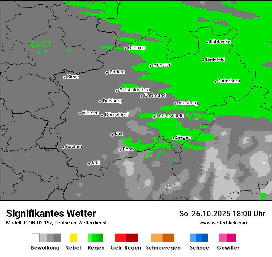 Modellkarten Signifikantes Wetter Modellkarten Signifikantes Wetter