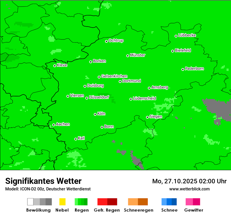 Modellkarten Signifikantes Wetter Modellkarten Signifikantes Wetter