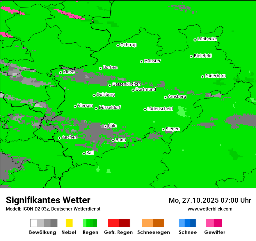 Modellkarten Signifikantes Wetter Modellkarten Signifikantes Wetter
