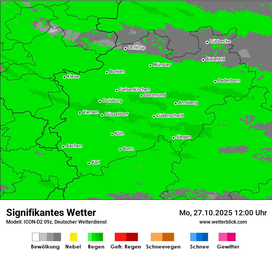 Modellkarten Signifikantes Wetter Modellkarten Signifikantes Wetter