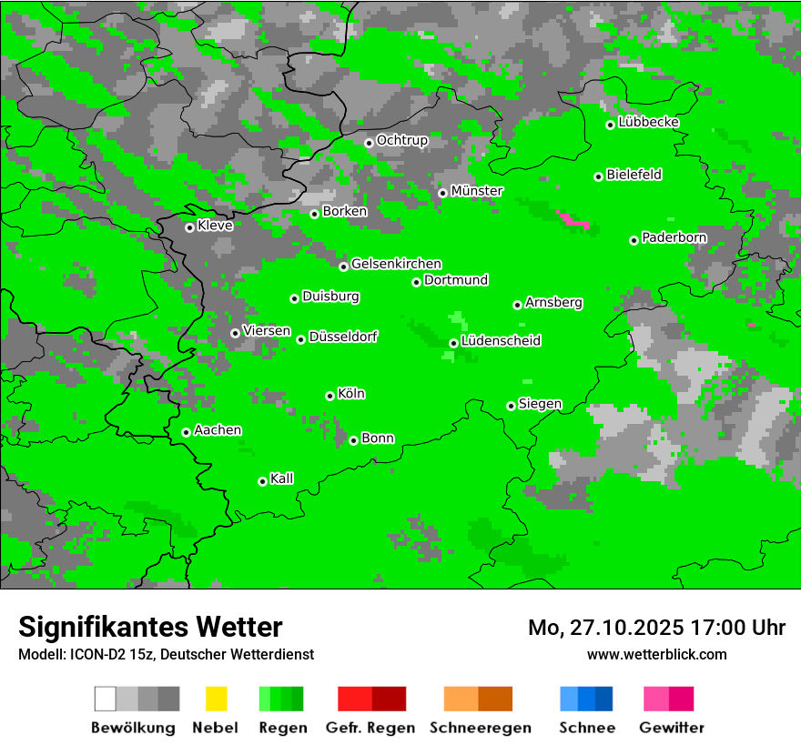Modellkarten Signifikantes Wetter Modellkarten Signifikantes Wetter