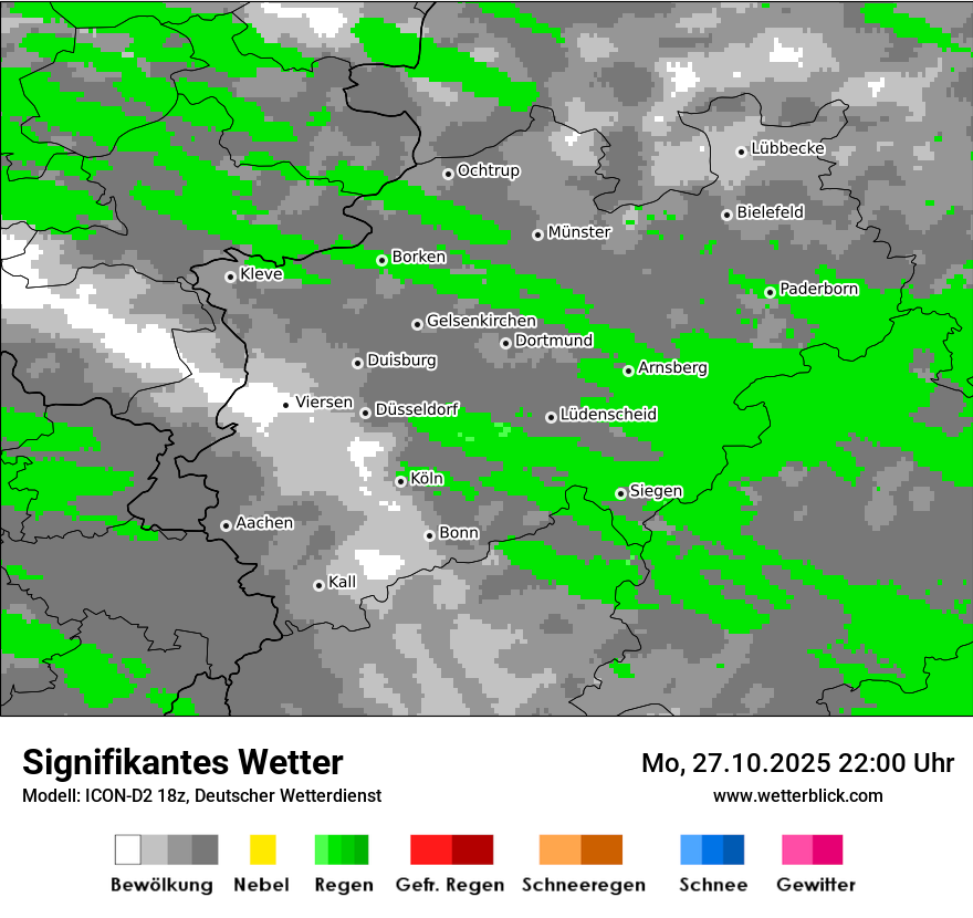Modellkarten Signifikantes Wetter Modellkarten Signifikantes Wetter