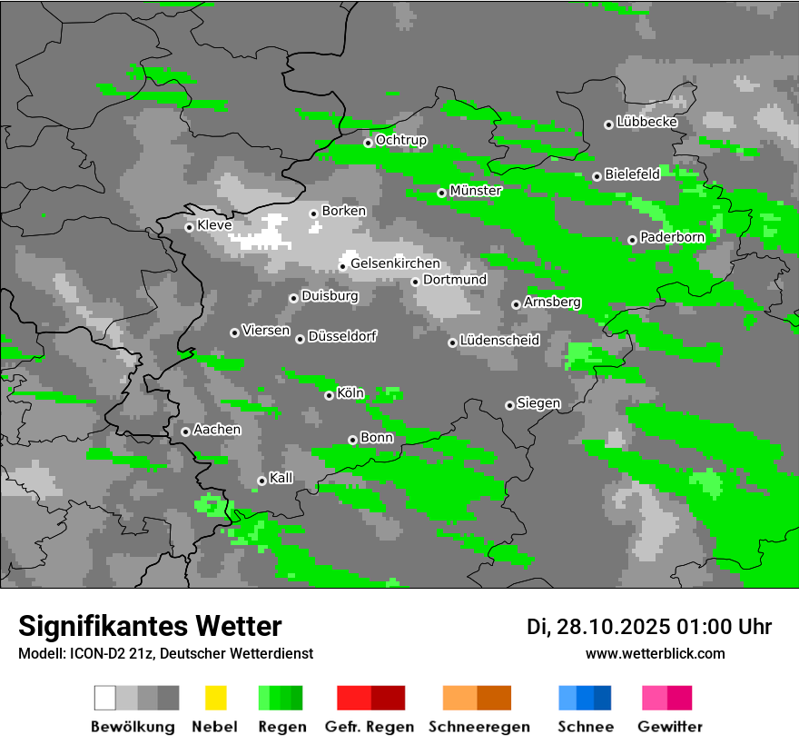 Modellkarten Signifikantes Wetter Modellkarten Signifikantes Wetter