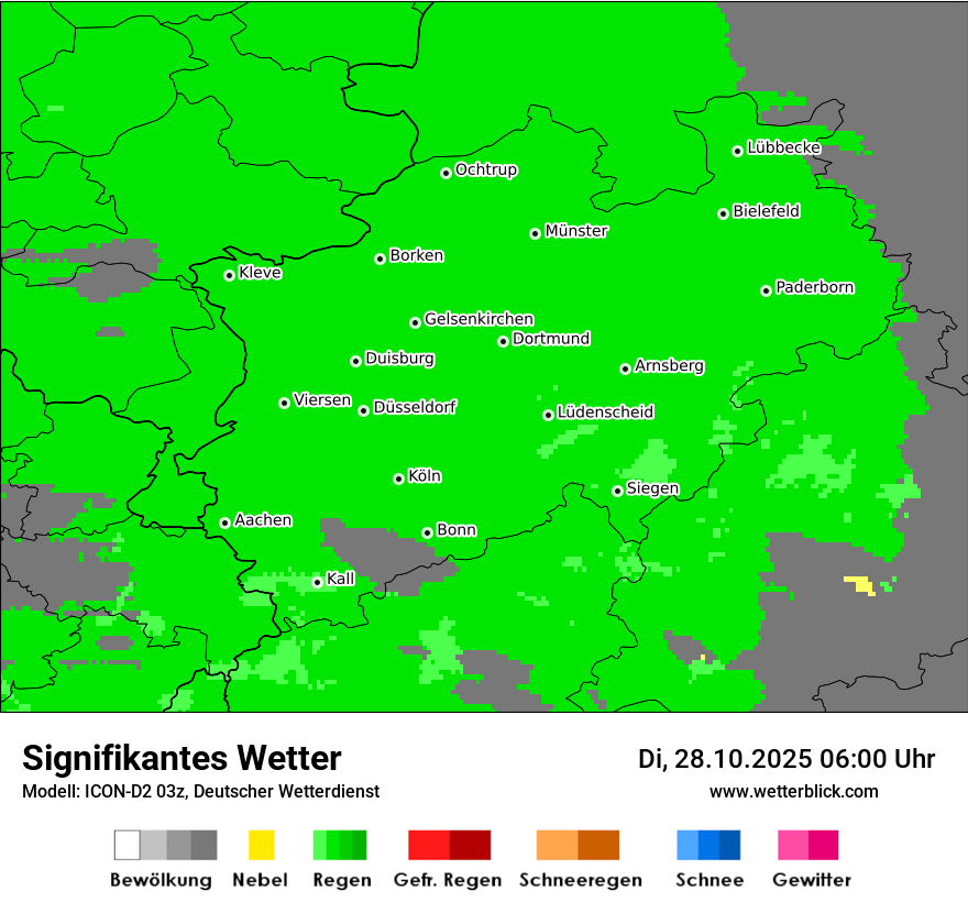 Modellkarten Signifikantes Wetter Modellkarten Signifikantes Wetter