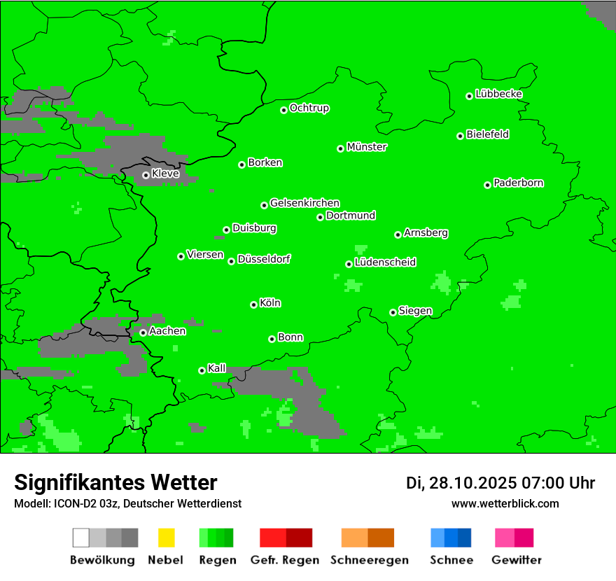 Modellkarten Signifikantes Wetter Modellkarten Signifikantes Wetter
