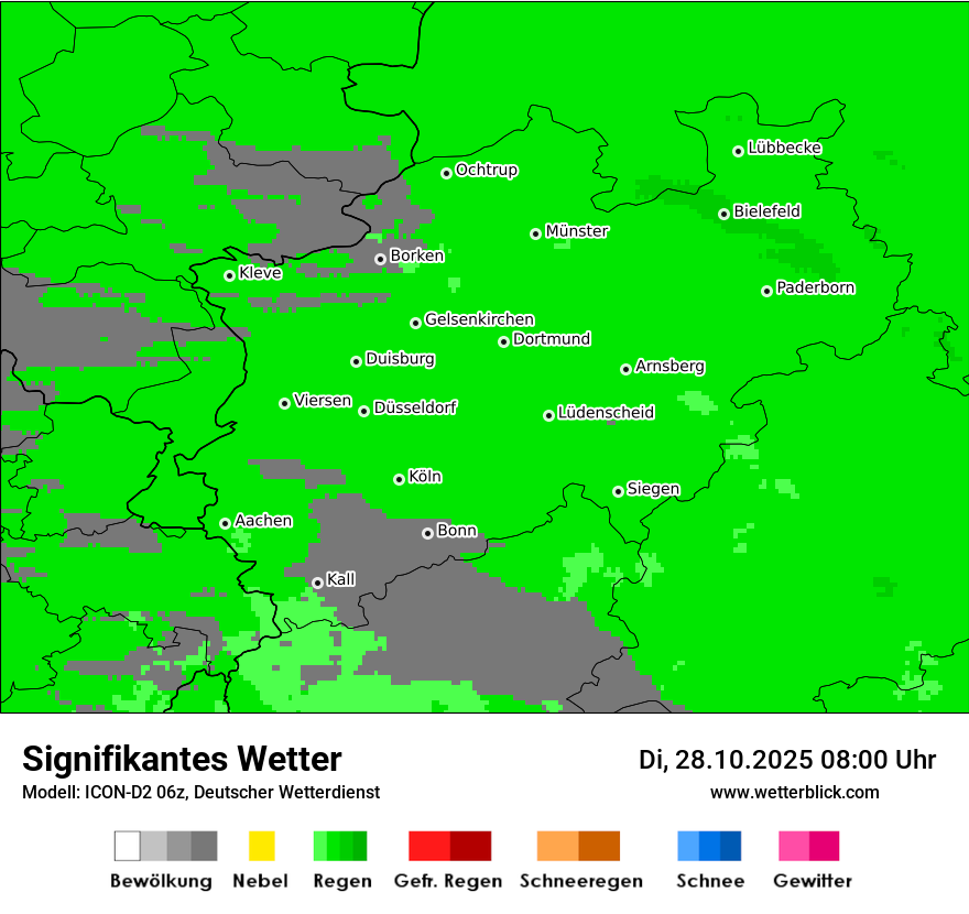 Modellkarten Signifikantes Wetter Modellkarten Signifikantes Wetter