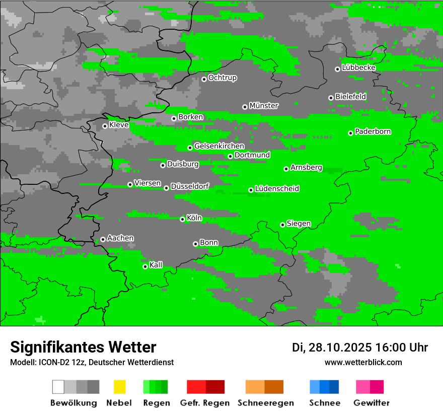 Modellkarten Signifikantes Wetter Modellkarten Signifikantes Wetter