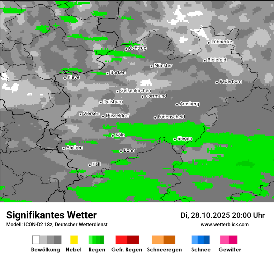 Modellkarten Signifikantes Wetter Modellkarten Signifikantes Wetter