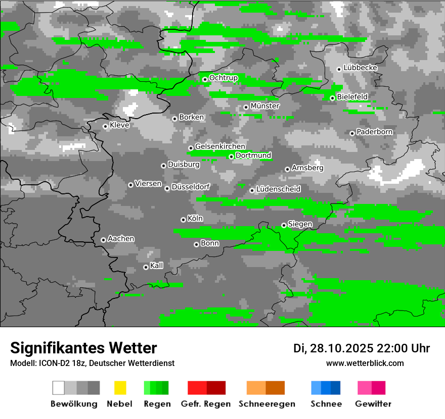 Modellkarten Signifikantes Wetter Modellkarten Signifikantes Wetter