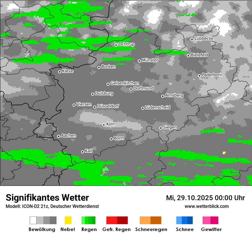 Modellkarten Signifikantes Wetter Modellkarten Signifikantes Wetter