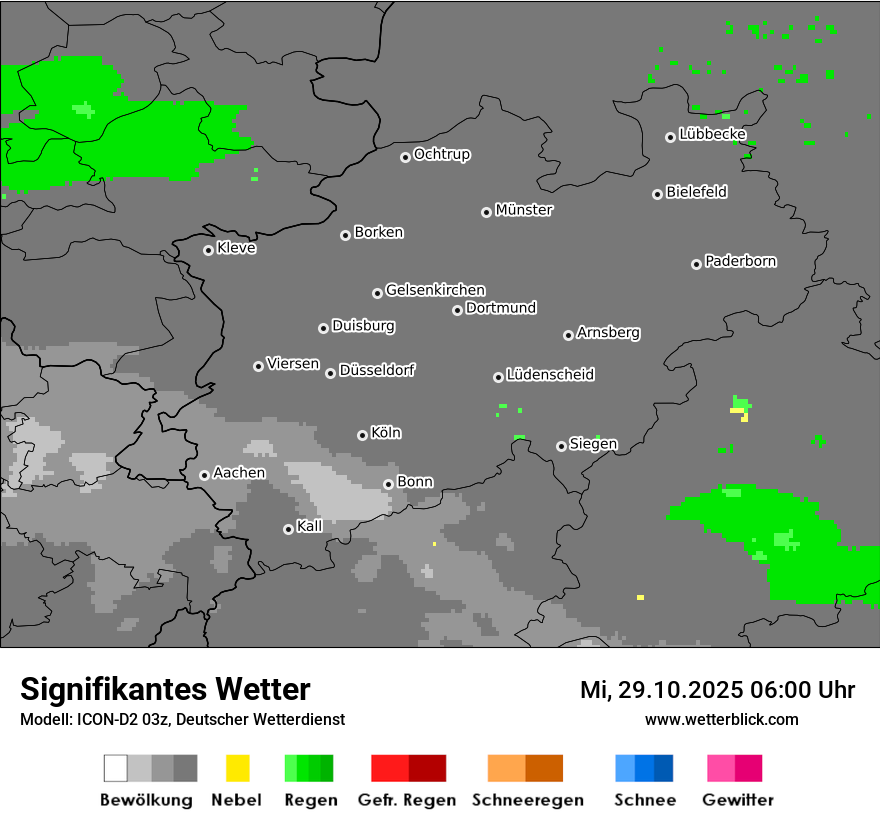 Modellkarten Signifikantes Wetter Modellkarten Signifikantes Wetter