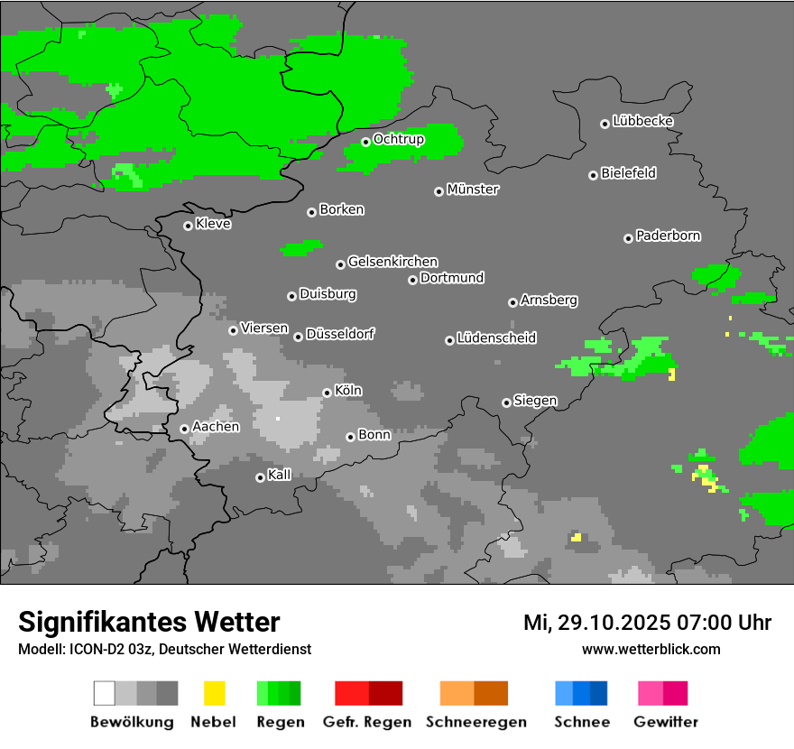 Modellkarten Signifikantes Wetter Modellkarten Signifikantes Wetter
