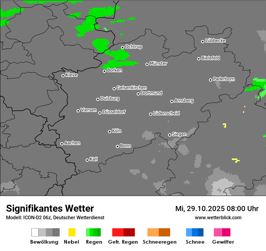 Modellkarten Signifikantes Wetter Modellkarten Signifikantes Wetter