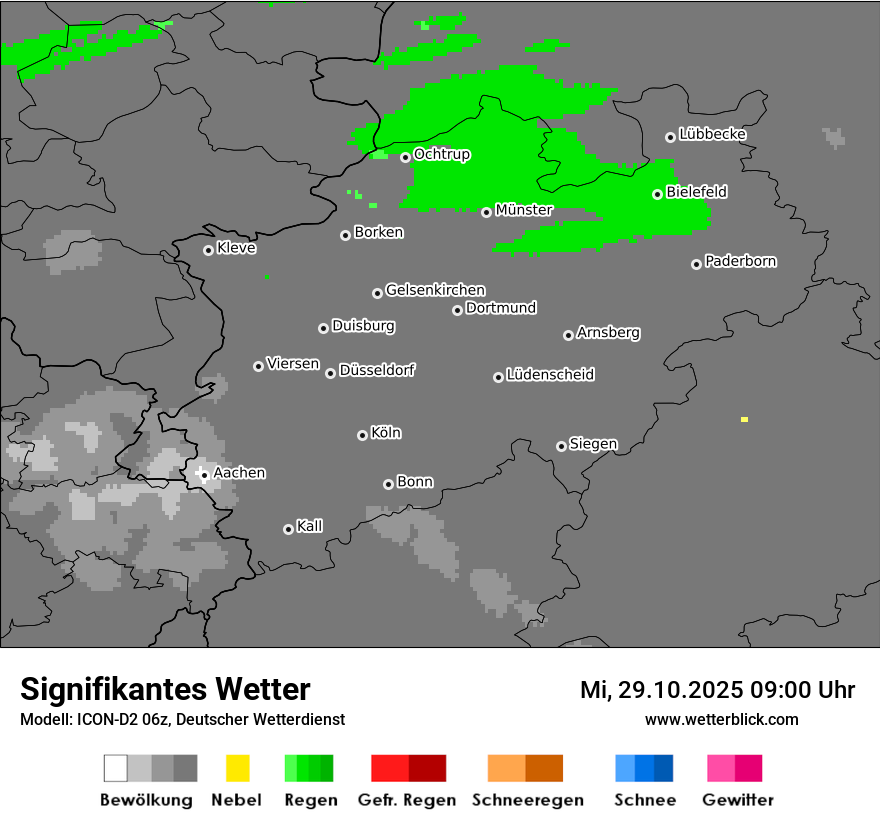 Modellkarten Signifikantes Wetter Modellkarten Signifikantes Wetter