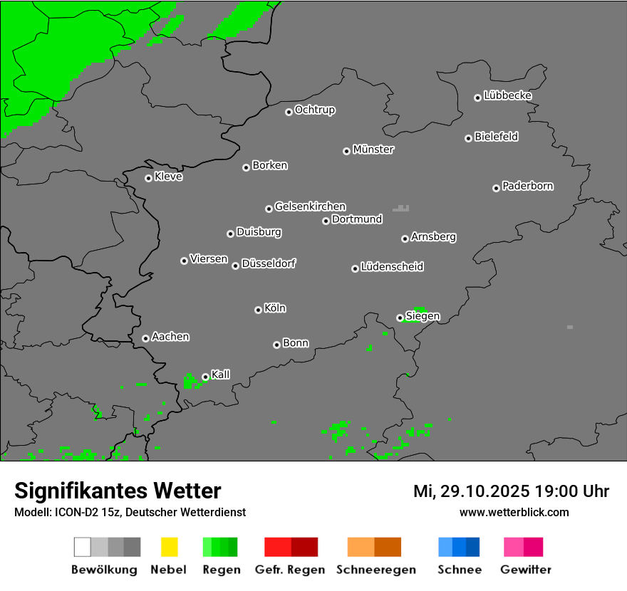 Modellkarten Signifikantes Wetter Modellkarten Signifikantes Wetter