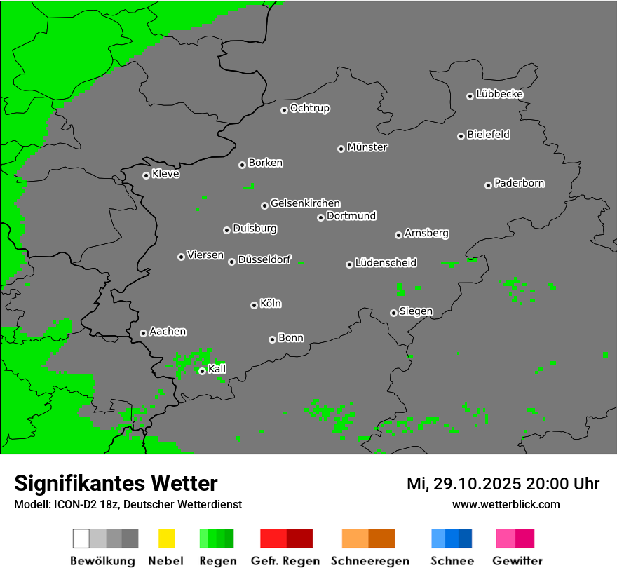 Modellkarten Signifikantes Wetter Modellkarten Signifikantes Wetter