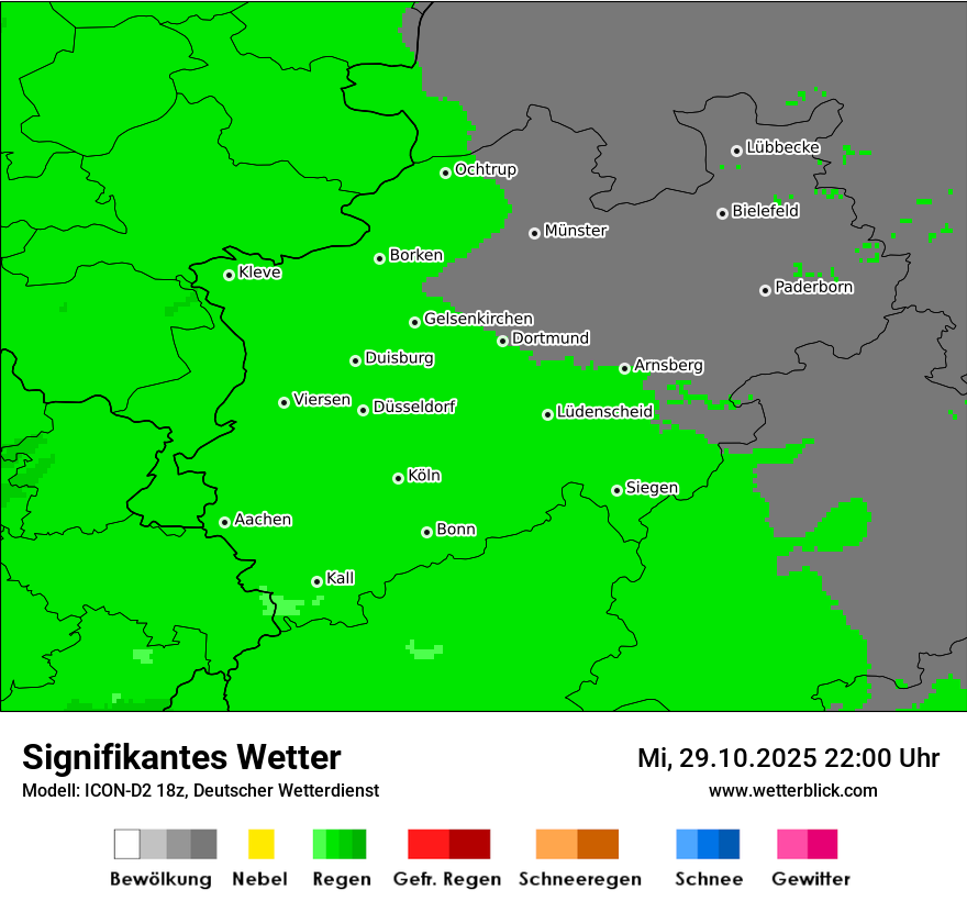 Modellkarten Signifikantes Wetter Modellkarten Signifikantes Wetter