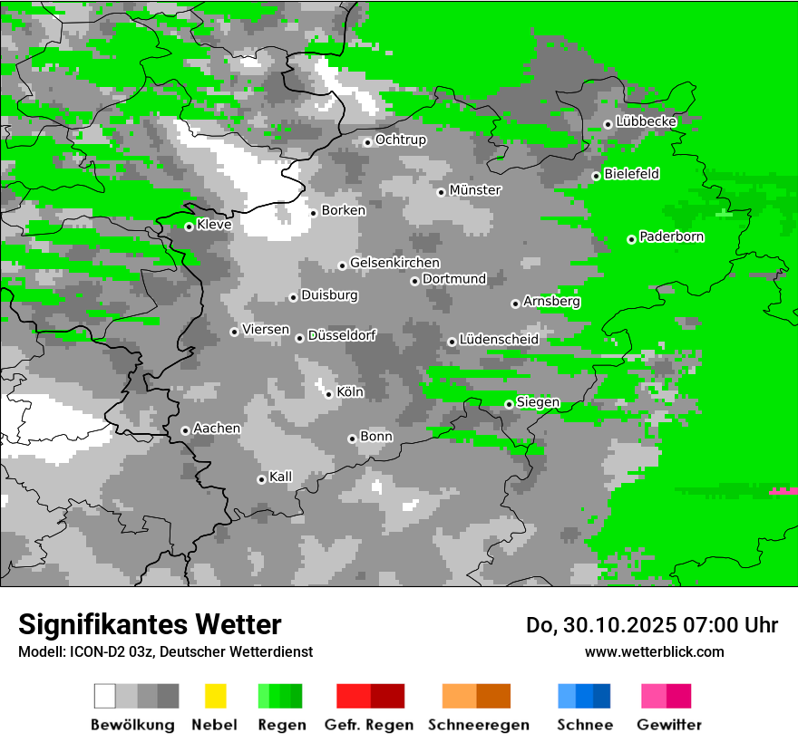 Modellkarten Signifikantes Wetter Modellkarten Signifikantes Wetter