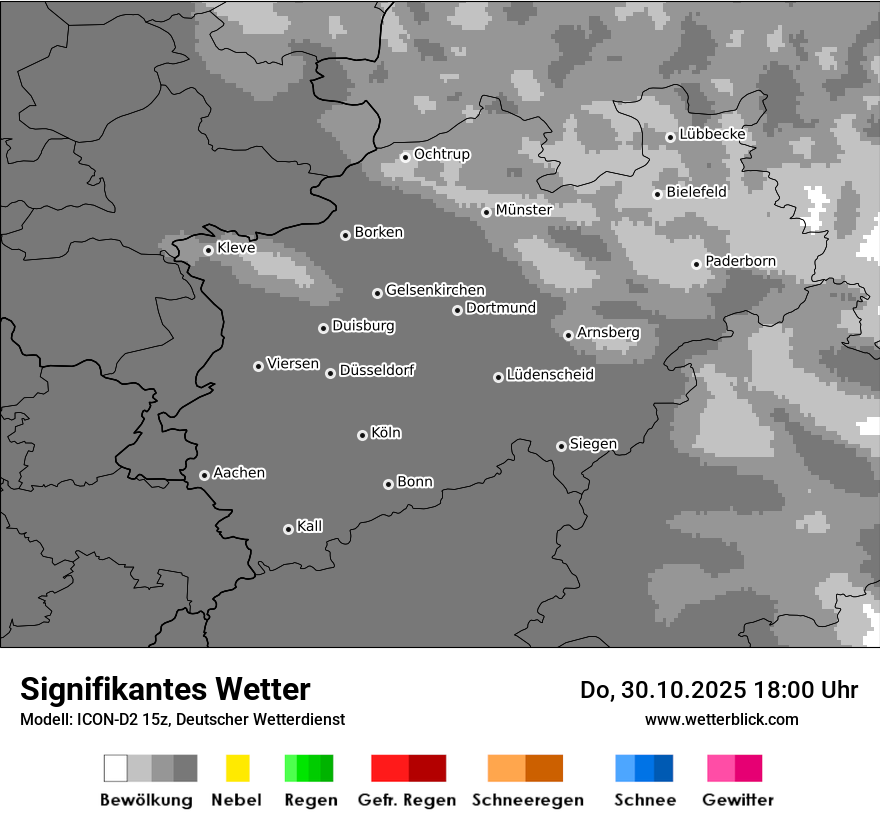 Modellkarten Signifikantes Wetter Modellkarten Signifikantes Wetter