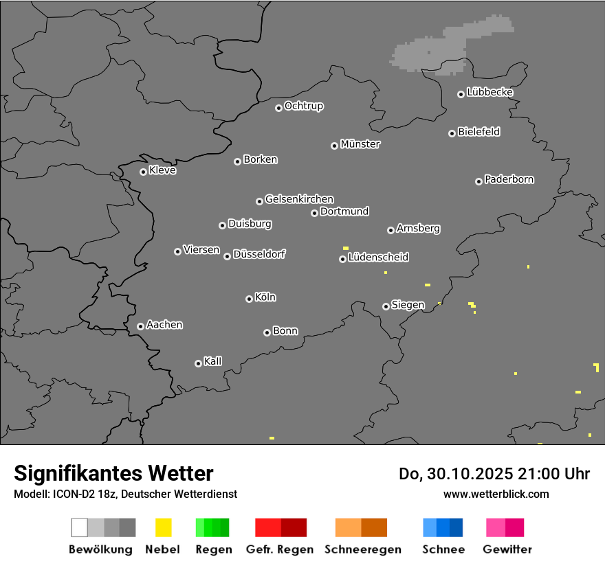 Modellkarten Signifikantes Wetter Modellkarten Signifikantes Wetter
