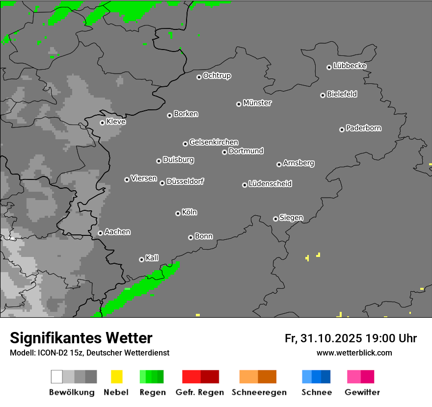 Modellkarten Signifikantes Wetter Modellkarten Signifikantes Wetter