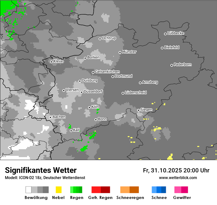 Modellkarten Signifikantes Wetter Modellkarten Signifikantes Wetter