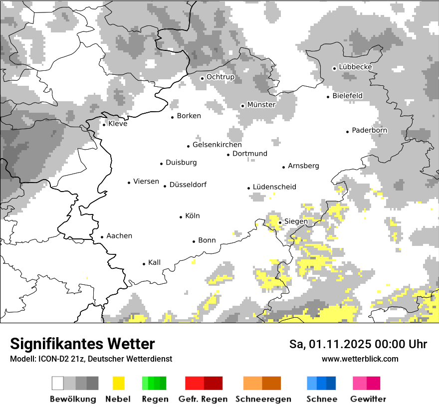 Modellkarten Signifikantes Wetter Modellkarten Signifikantes Wetter